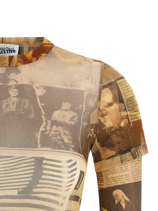 The Best Shops JEAN PAUL GAULTIER: t-shirts - The  Double Baby T-Shirt