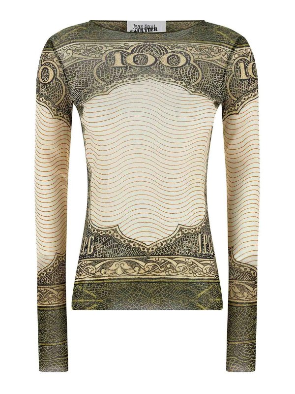JEAN PAUL GAULTIER: Tops & Tank tops - Re-Edition -  Top