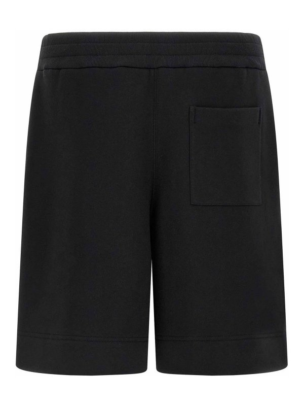 JIL SANDER: Trousers Shorts online - Embroidered Logo Bermuda Shorts