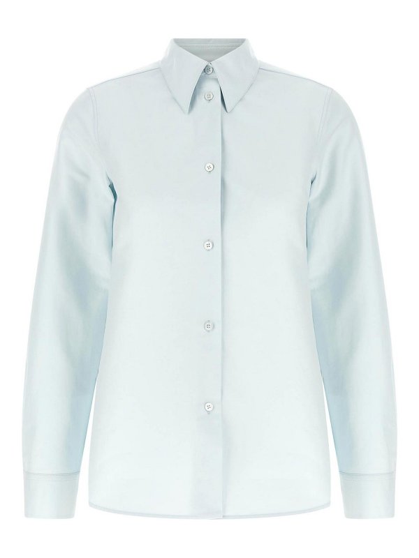 JIL SANDER: Hemden - Hemd - Hellblau