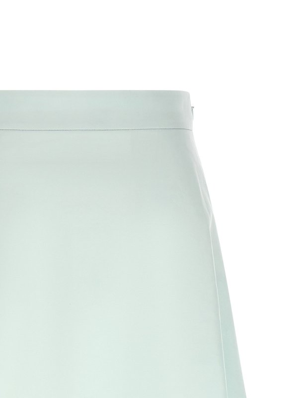 The Best Shops JIL SANDER: Jupes midi et au genou - Jupe Midi - Bleu Clair