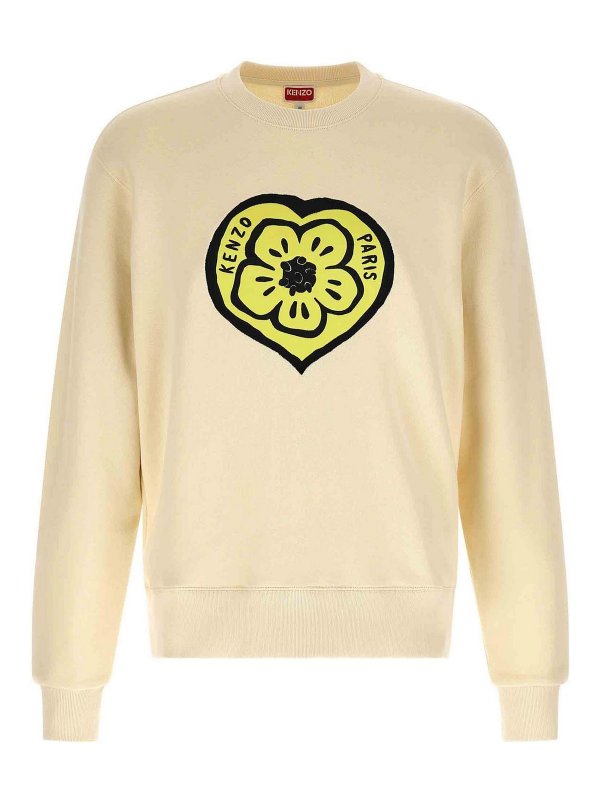 KENZO: Sudaderas y suéteres - Sudadera - Beis