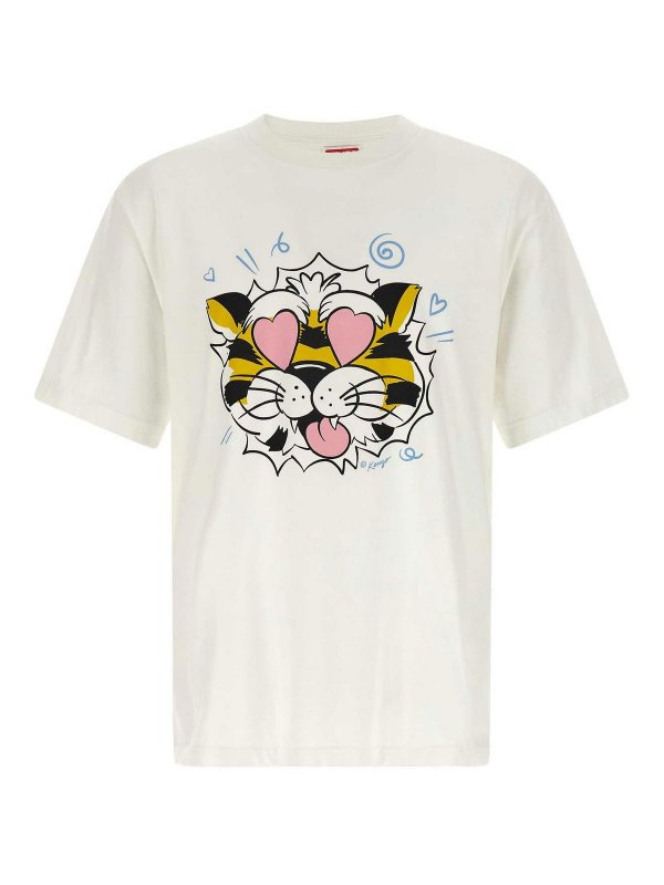 KENZO: Tシャツ - Tシャツ - 白