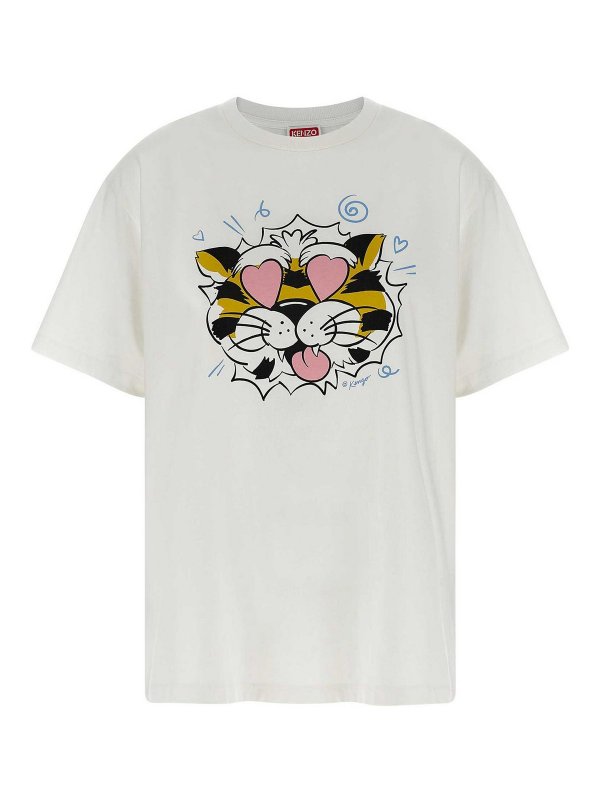 KENZO: Camisetas - Camiseta - Blanco