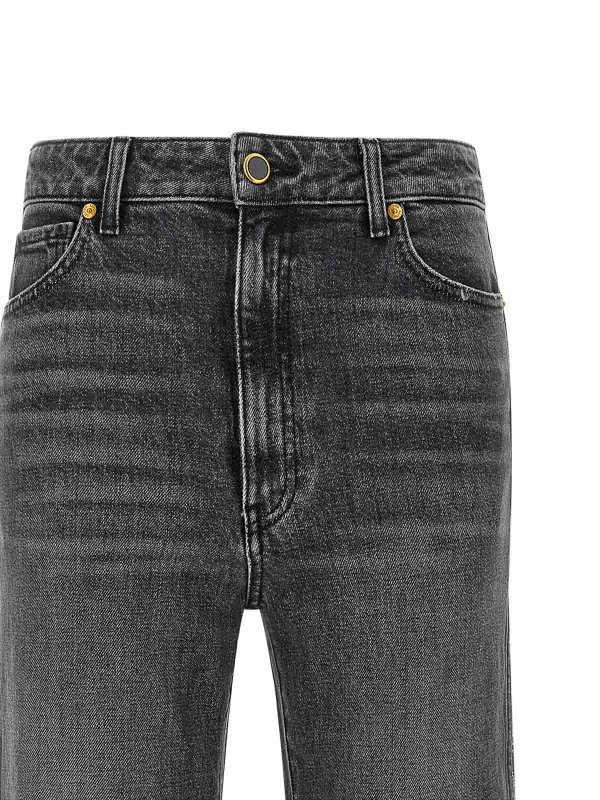 The Best Shops KHAITE: Jeans Rectos - Vaqueros Rectos - Gris