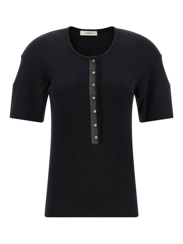 LEMAIRE: クルーネック - クルーネック - 黒