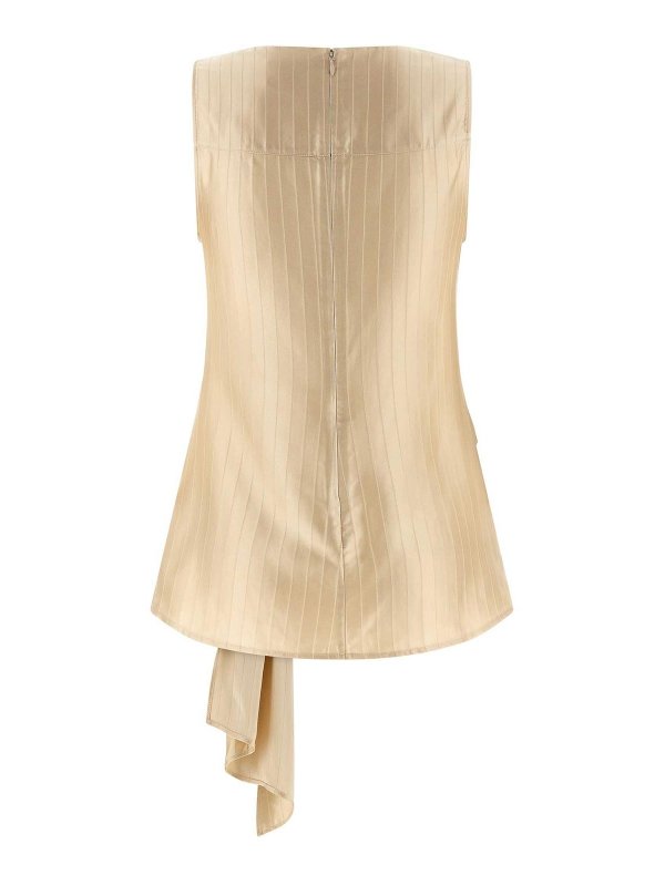 LOULOU STUDIO: Tops und Tank Tops online - Top - Beige