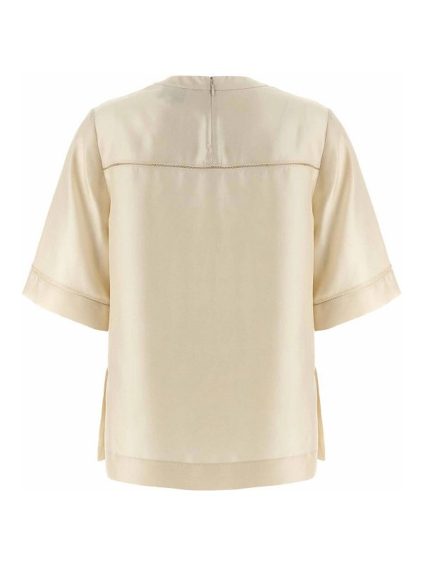 LOULOU STUDIO: トップス＆タンクトップ online - トップ/タンクトップ - ベージュ