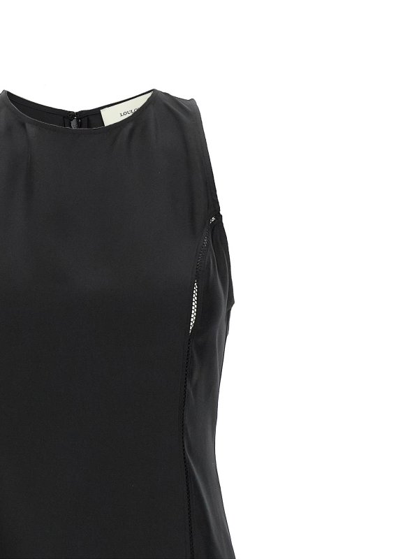 The Best Shops LOULOU STUDIO: ニーレングスドレス - 膝丈ドレス - 黒