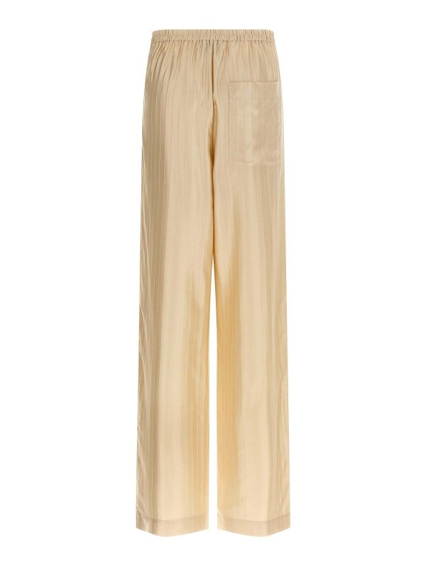 LOULOU STUDIO: カジュアルトラウザー online - カジュアルパンツ - ベージュ