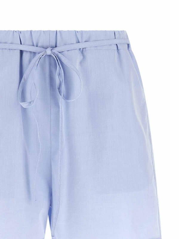 The Best Shops LOULOU STUDIO: トラウザーショーツ - ショートパンツ - ライトブルー