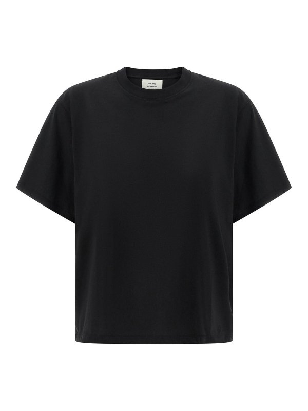 LOULOU STUDIO: Camisetas - Camiseta - Negro