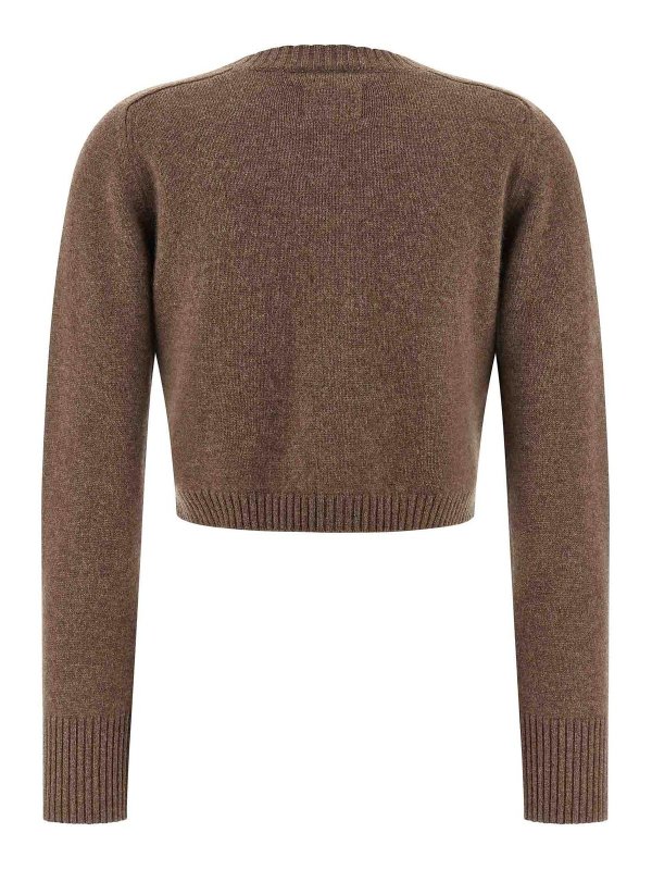 LOULOU STUDIO: カーディガン online - カーディガン - ブラウン