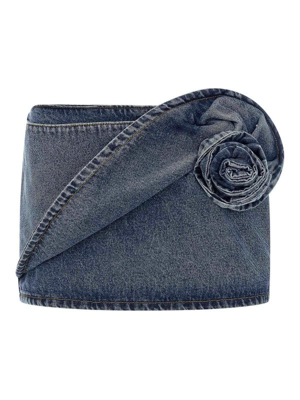 MAGDA BUTRYM: ミニスカート - ミニスカート - ブルー