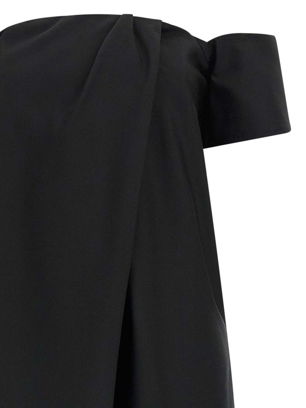 The Best Shops MAGDA BUTRYM: ニーレングスドレス - 膝丈ドレス - 黒