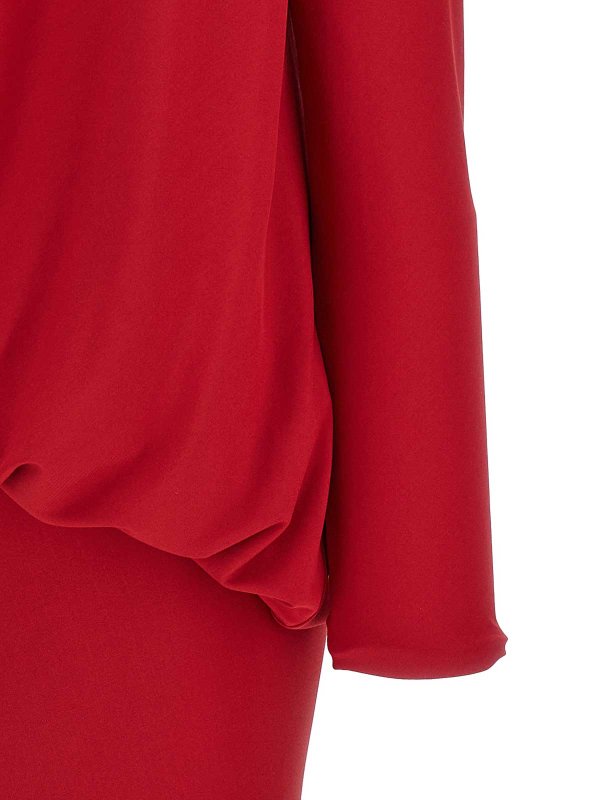 膝丈ドレス - 赤 Replica 
online: MAGDA BUTRYM