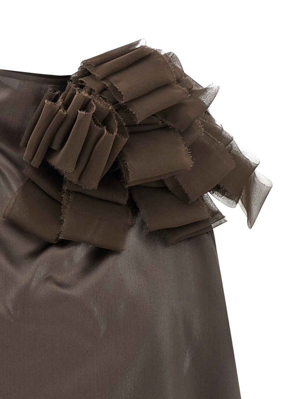 The Best Shops MAGDA BUTRYM: ブラウス - ブラウス - ブラウン