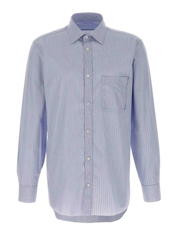 Maison Margiela: camicie - Camicia a righe