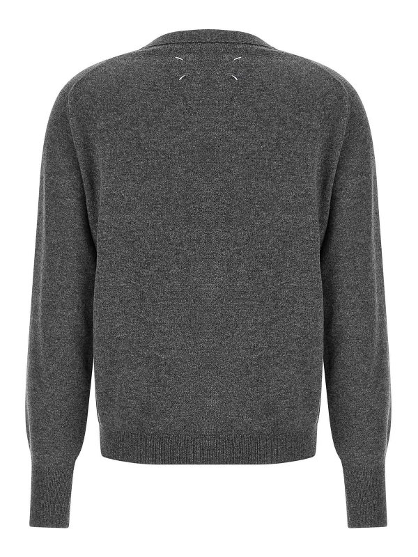 Maison Margiela: カーディガン online - カーディガン - グレー