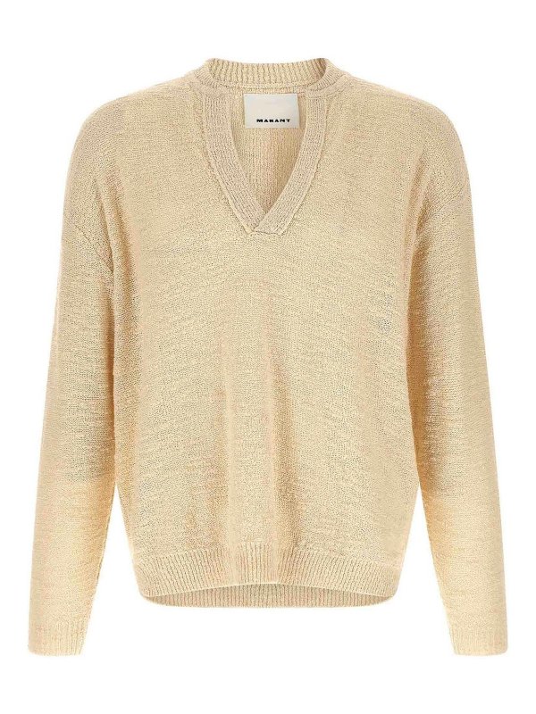 ISABEL MARANT: クルーネック - クルーネック - ベージュ