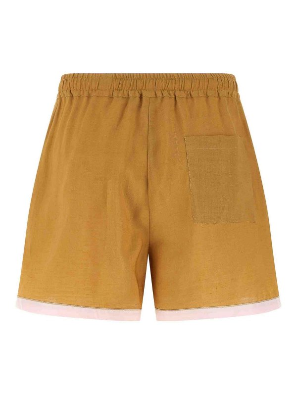 Marni: Trousers Shorts online - Linen Shorts
