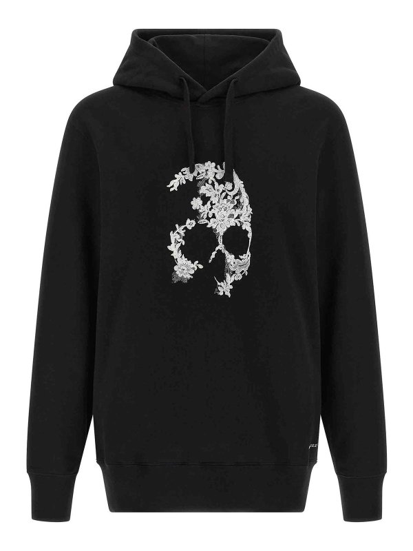 ALEXANDER MCQUEEN: Sudaderas y suéteres - Sudadera - Blanco