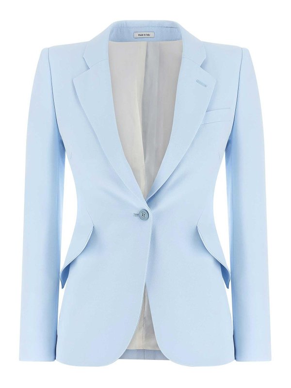 ALEXANDER MCQUEEN: blazers - Single-Breasted Blazer