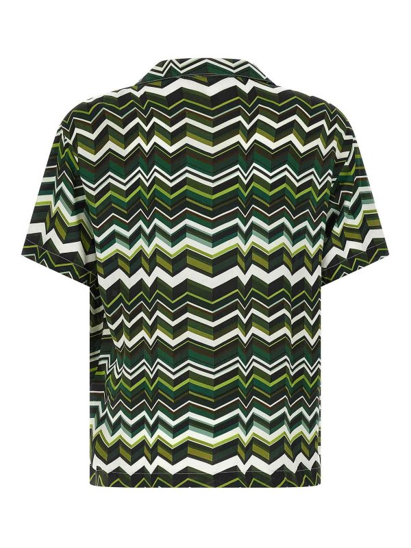 MISSONI: shirts online - Irregular Zigzag Shirt