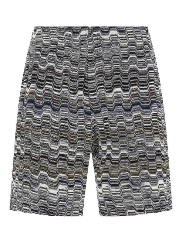 MISSONI: Hosen Shorts - Shorts - Grün