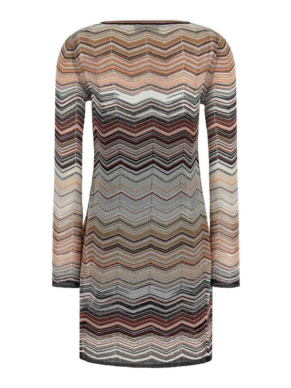MISSONI: abiti al ginocchio online - Vestito  Chevron Lam