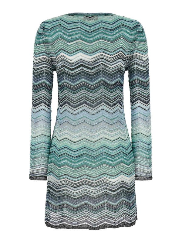 MISSONI: ニーレングスドレス online - 膝丈ドレス - 緑