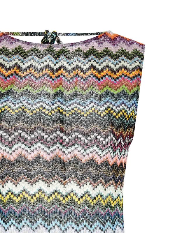 The Best Shops MISSONI: ニーレングスドレス - 膝丈ドレス - マルチカラー