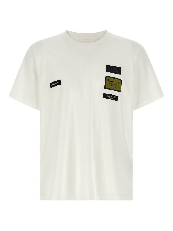 MM6 MAISON MARGIELA: Tシャツ - Tシャツ - 白