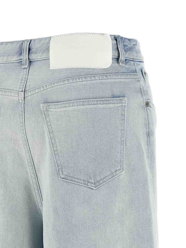 ストレートジーンズ - ライトブルー shop online: MM6 MAISON MARGIELA