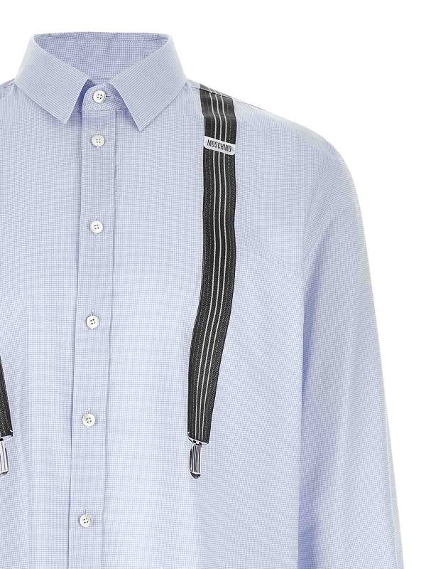 The Best Shops MOSCHINO: shirts - Trompe-Lil Print Shirt