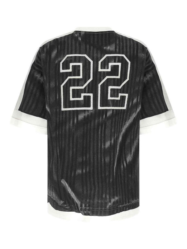 MOSCHINO: t-shirt online - T-shirt con stampa Trompe-Lil