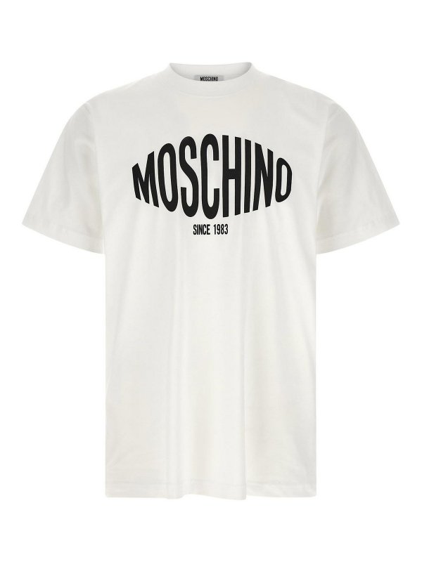 MOSCHINO: t-shirts - Logo T-Shirt