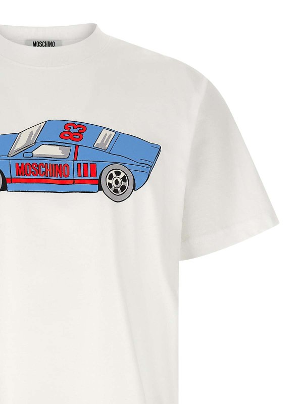 The Best Shops MOSCHINO: t-shirts - Printed T-Shirt