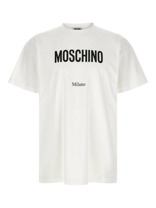 MOSCHINO: t-shirts - Logo T-Shirt