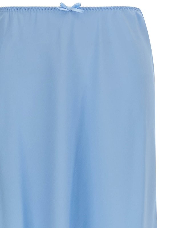 The Best Shops MOSCHINO: Schlagjeans - Schlagjeans - Hellblau