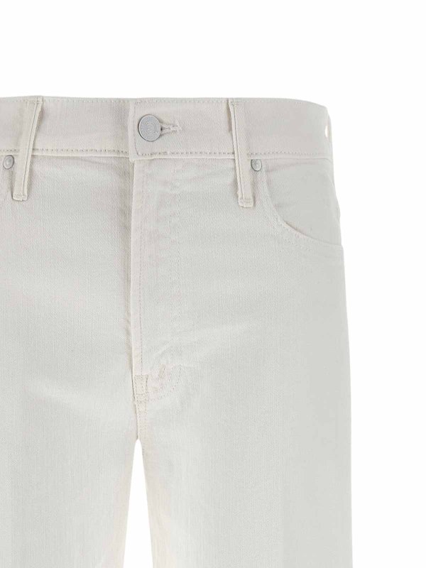 The Best Shops MOTHER: ベルボトムジーンズ - フレアジーンズ - 白