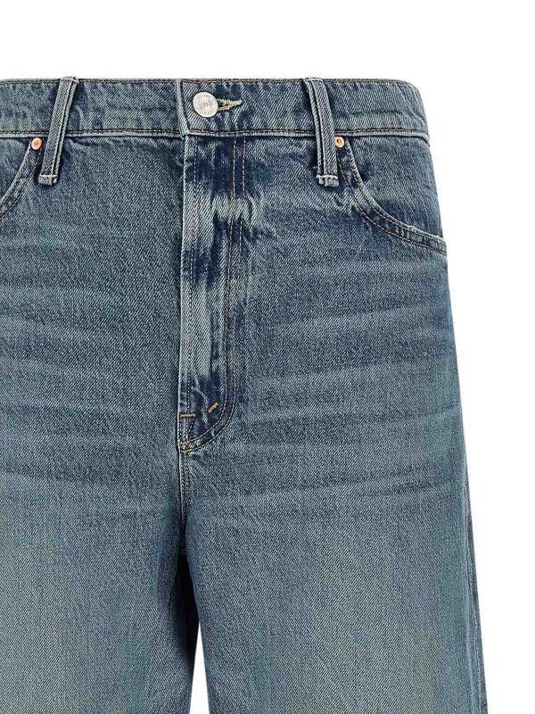 The Best Shops MOTHER: Jeans Rectos - Vaqueros Rectos - Azul Claro