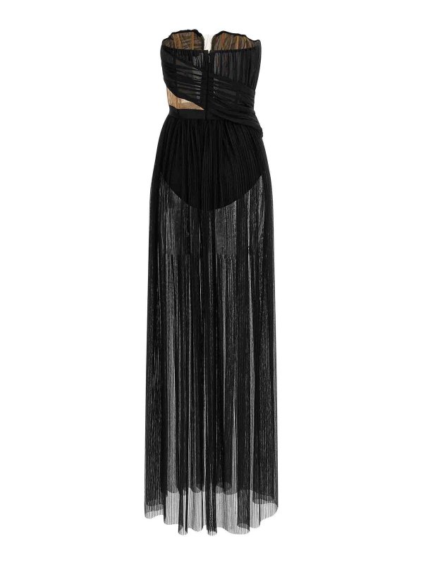 NENSI DOJAKA: ニーレングスドレス online - 膝丈ドレス - 黒