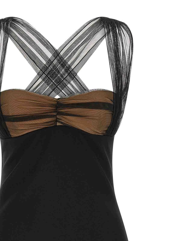 The Best Shops NENSI DOJAKA: ショートドレス - ショートドレス - 黒