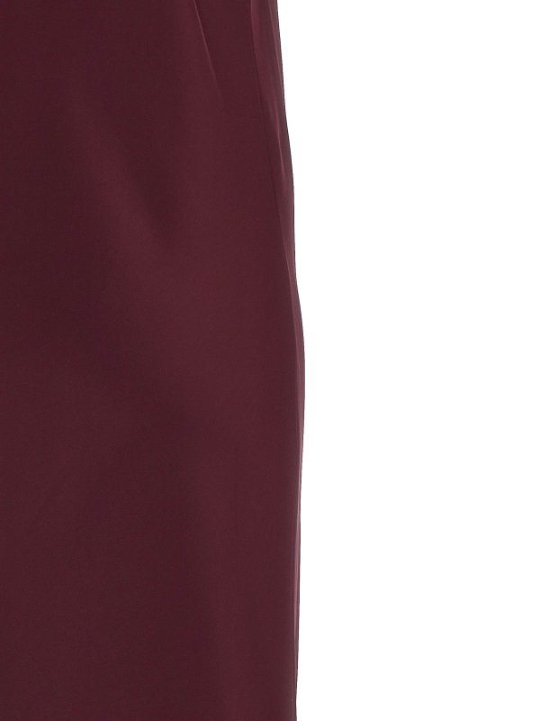 膝丈ドレス - ダークレッド Replica 
online: Norma Kamali