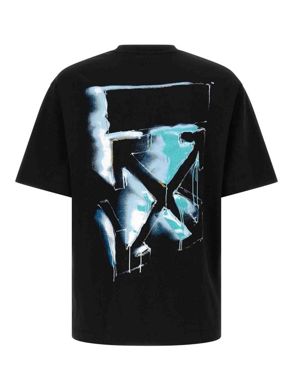 OFF-WHITE: t-shirts online - 3D Arrow Spray T-Shirt