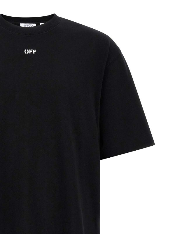 The Best Shops OFF-WHITE: t-shirts - 3D Arrow Spray T-Shirt