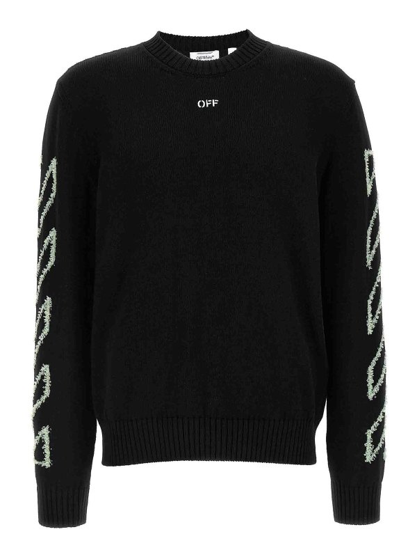 OFF-WHITE: crew necks - Sweater