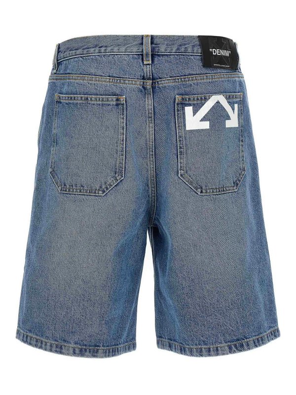 OFF-WHITE: Hosen Shorts online - Shorts - Blau
