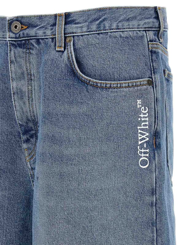 The Best Shops OFF-WHITE: Hosen Shorts - Shorts - Blau